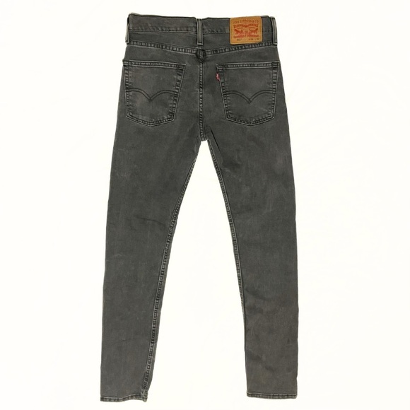 Levi's 510 Skinny Jeans - Washed Black, W28 L32 - Picture 3 of 8